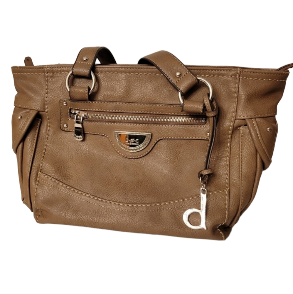 BOC Tan Faux Leather Shoulderbag